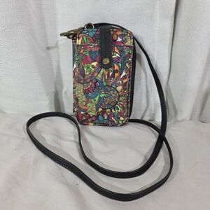 Sakroots Multicolor Floral Crossbody Bag